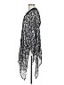 Lane Bryant 100% Polyester Gray Black Kimono Size L (estimated) - photo 5