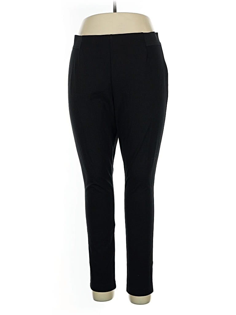 Pre-owned Chaps Active Pants In Black