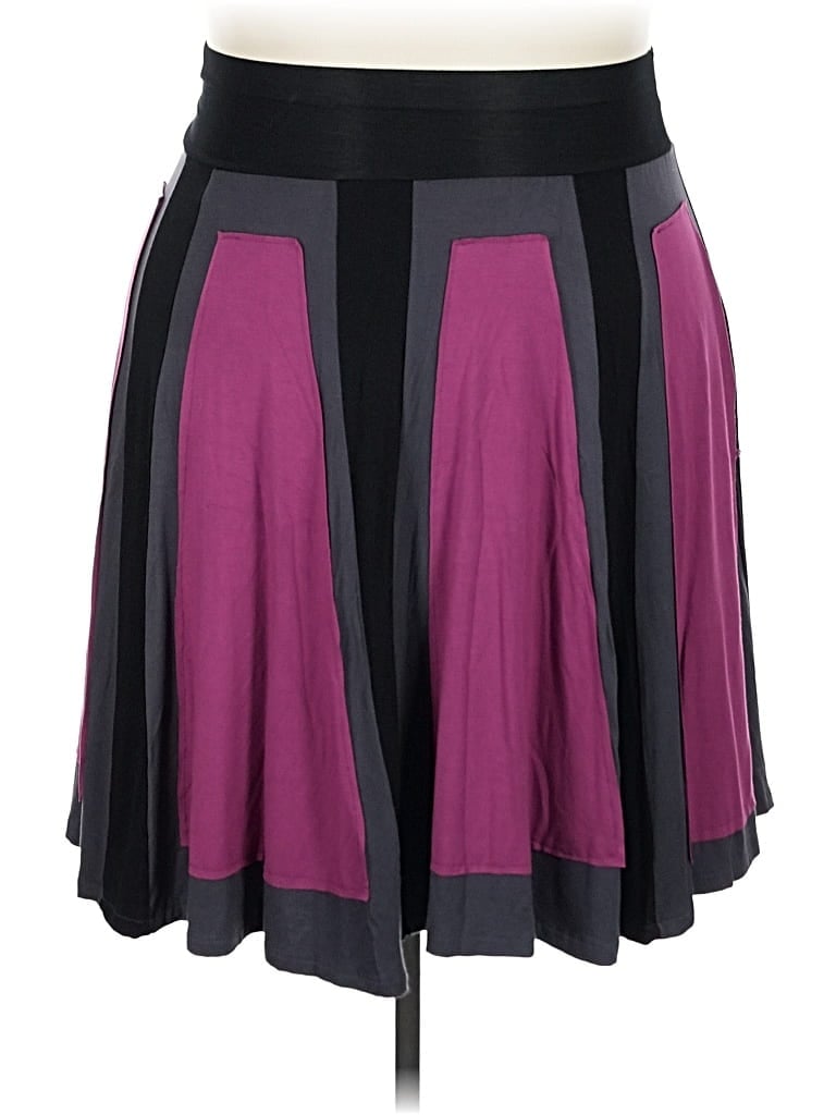 Pre-owned Unbranded Casual Skirt In Gray