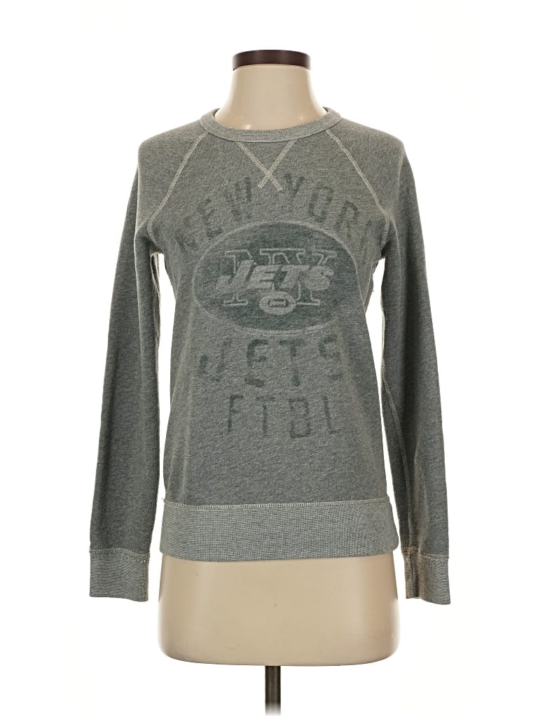 Pre-owned Junk Food Pullover Sweater In Gray