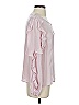 Shilla Pink Long Sleeve Blouse Size S - photo 4