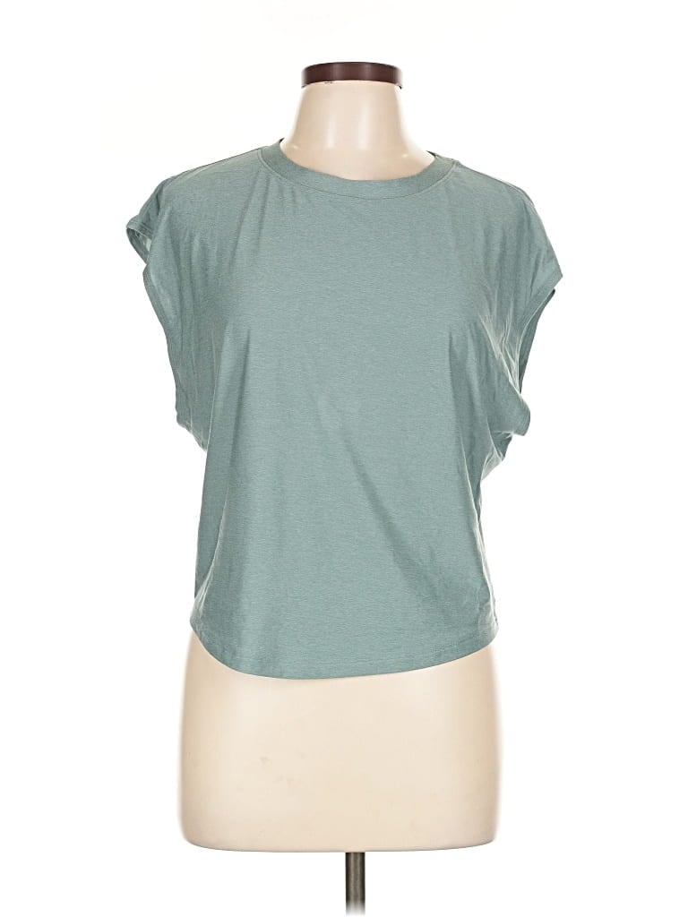 Pre-owned Active By Old Navy Sleeveless T-shirt In Green