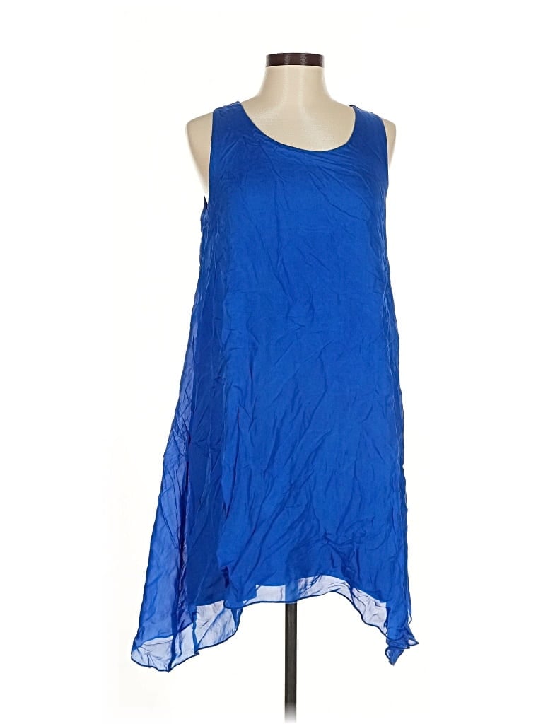 Pre-owned Tommy Bahama Casual Dress In Blue