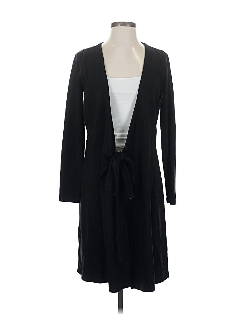 Pre-owned Ann Taylor Loft Cardigan Sweater In Black