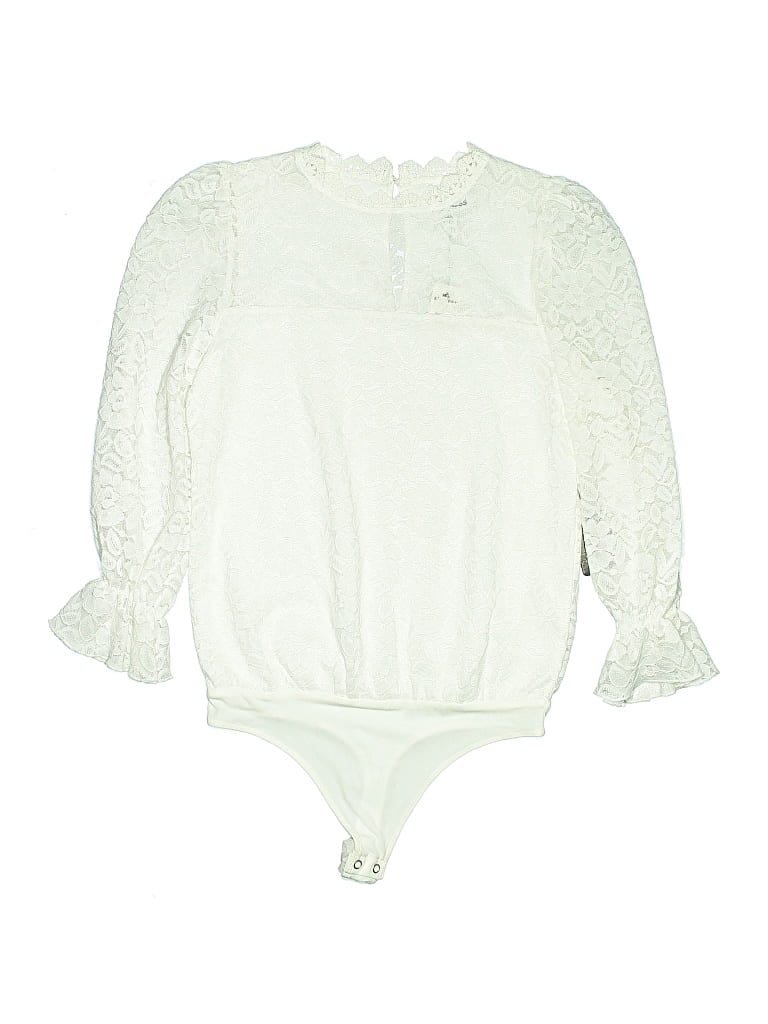 Express Long Sleeve Blouse In White