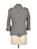 Gryphon New York Chevron-herringbone Gray Coat Size L - photo 2
