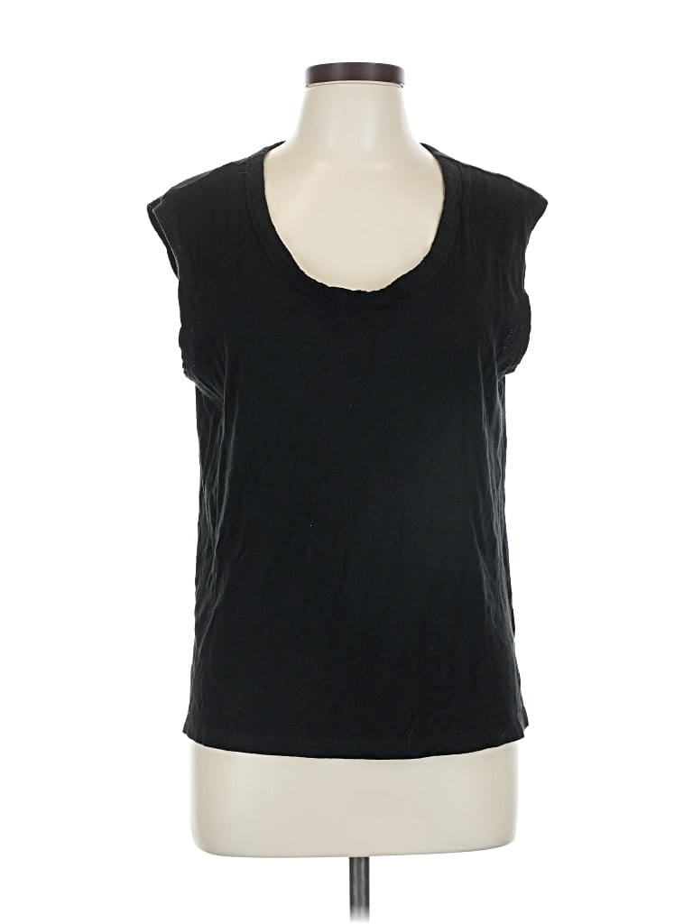 Pre-owned Banana Republic Sleeveless T-shirt In Black