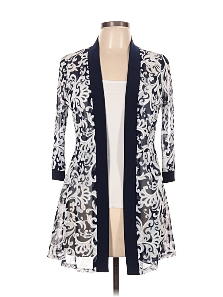 Pre-owned R & M Richards Blazer Jacket In White