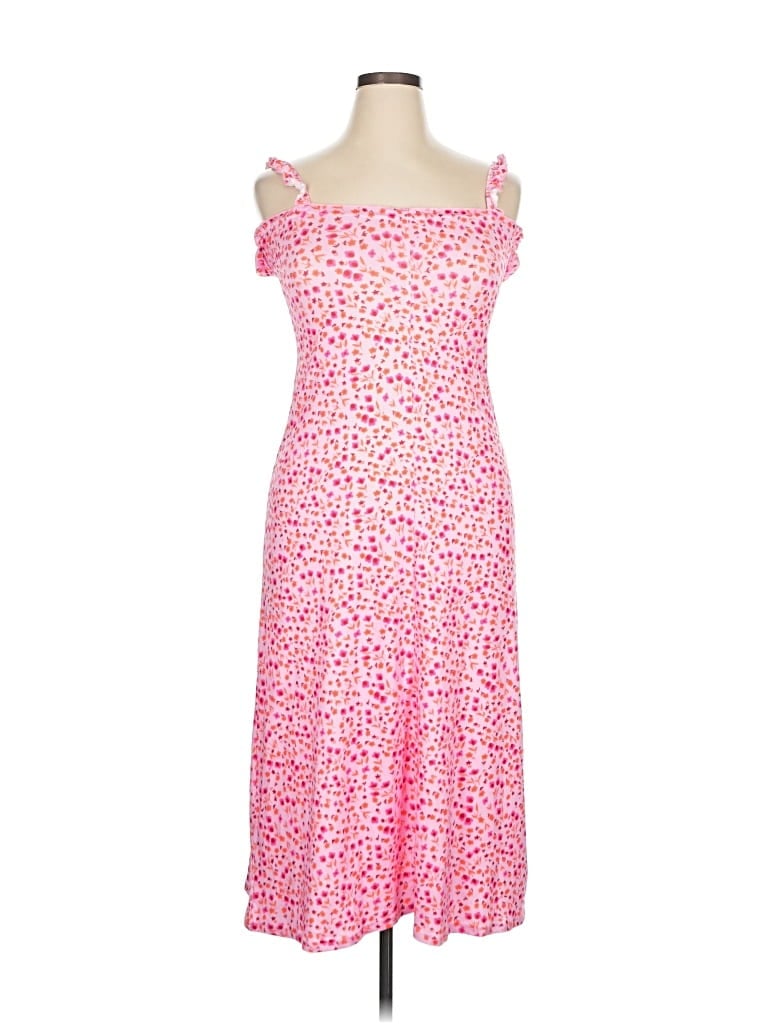 Pre-owned Commense Casual Dress In Pink