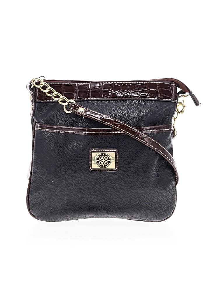 Pre-owned Unbranded Crossbody Bag In Black