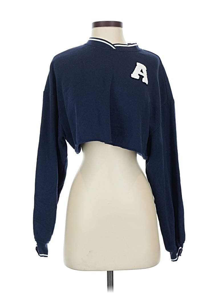 Pre-owned Divided By H&m Sweatshirt In Blue