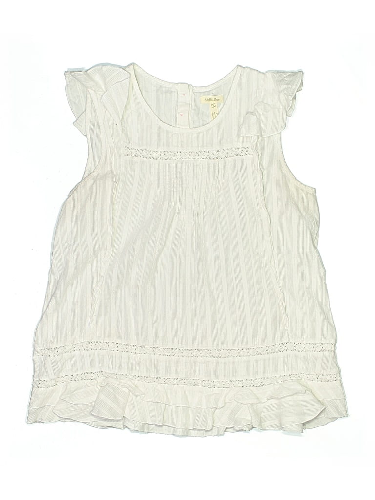 Pre-owned Matilda Jane Kids' Dress In White