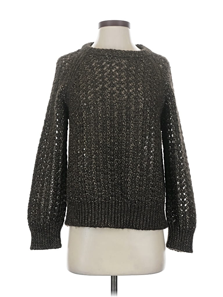 Pre-owned Massimo Dutti Pullover Sweater In Gray