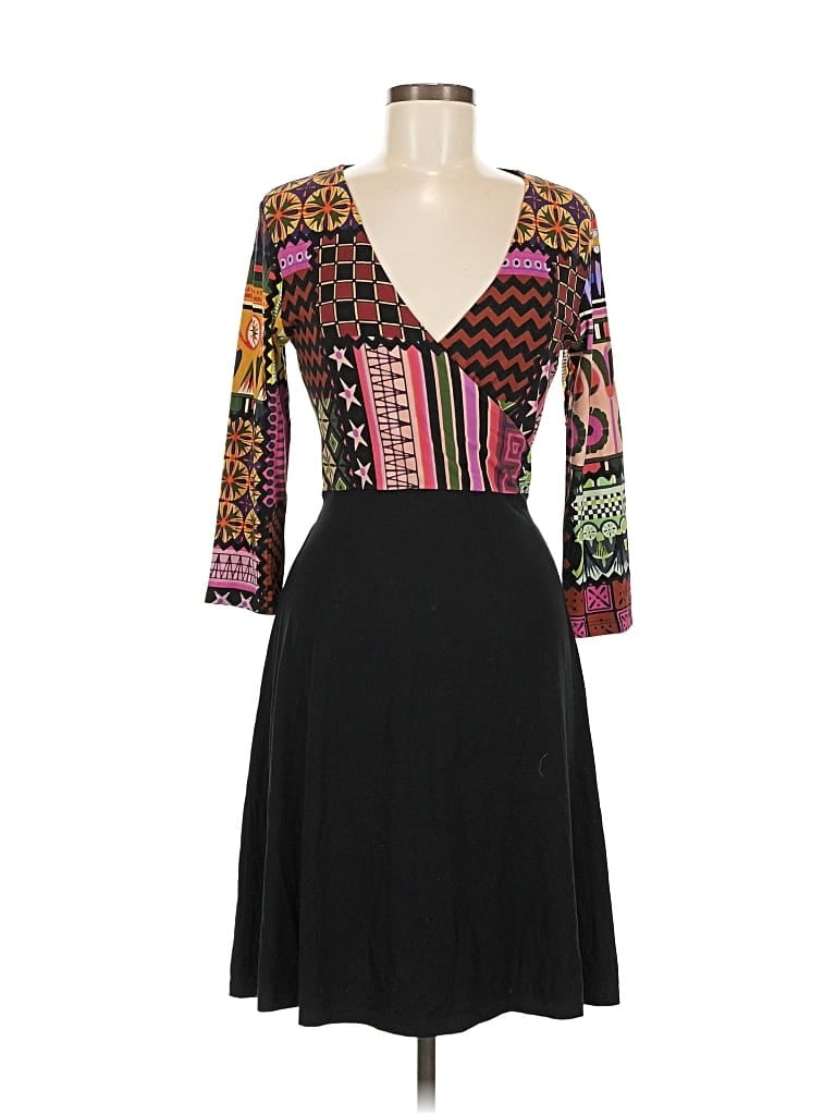 Pre-owned Desigual Casual Dress In Black