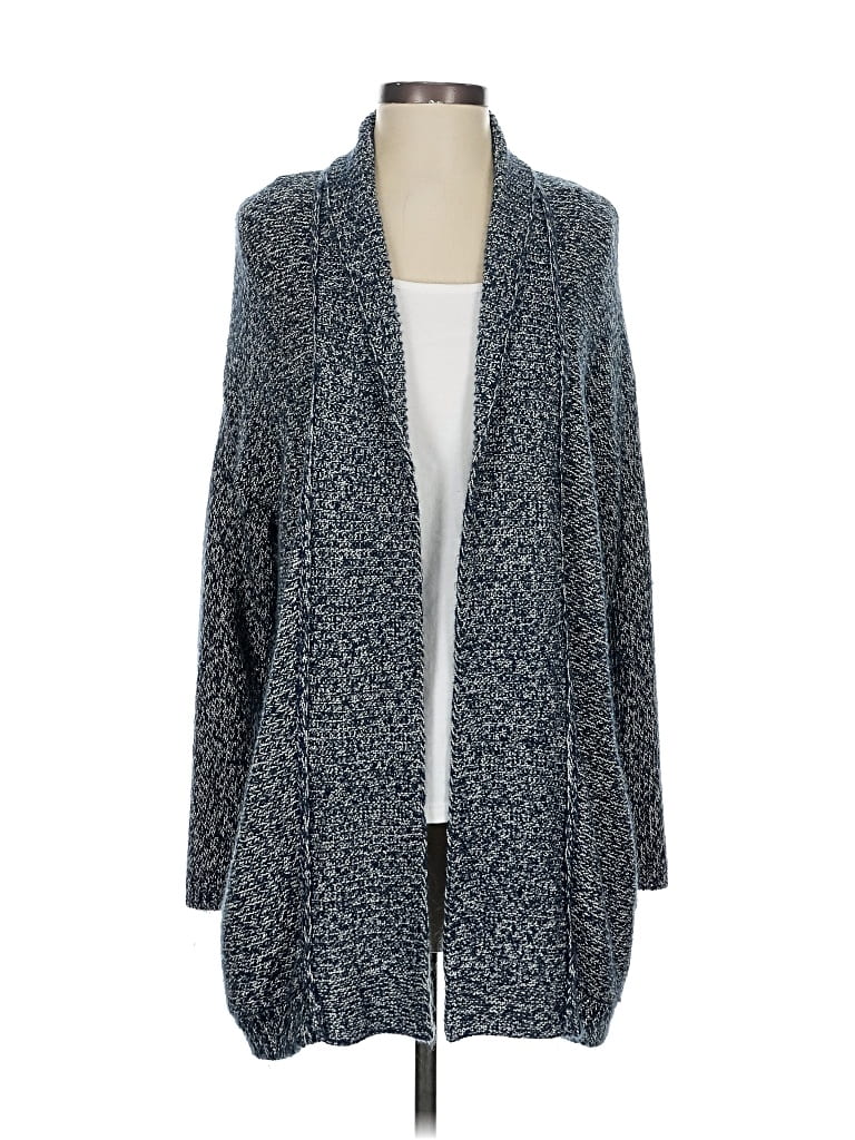 Pre-owned Jjill Cardigan Sweater In Blue