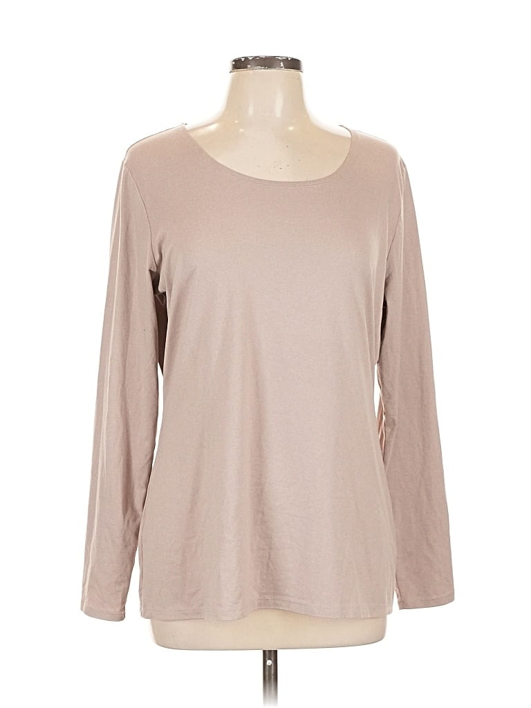 Pre-owned 32 Degrees Long Sleeve T-shirt In Brown