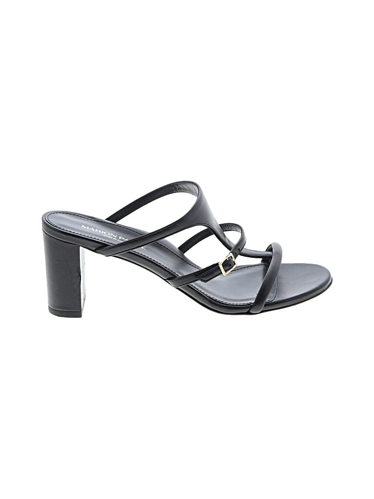 Pre-owned Marion Parke Sandals In Black
