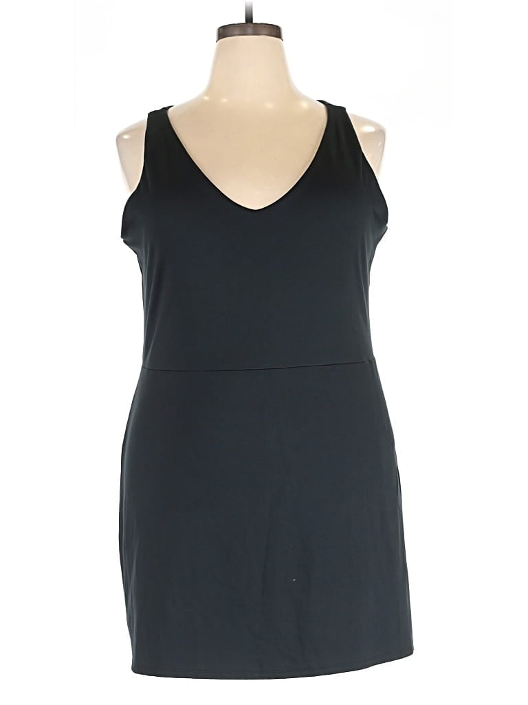 Pre-owned Gap Fit Casual Dress In Black
