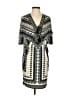 Hale Bob Print Gray Casual Dress Size S - photo 1