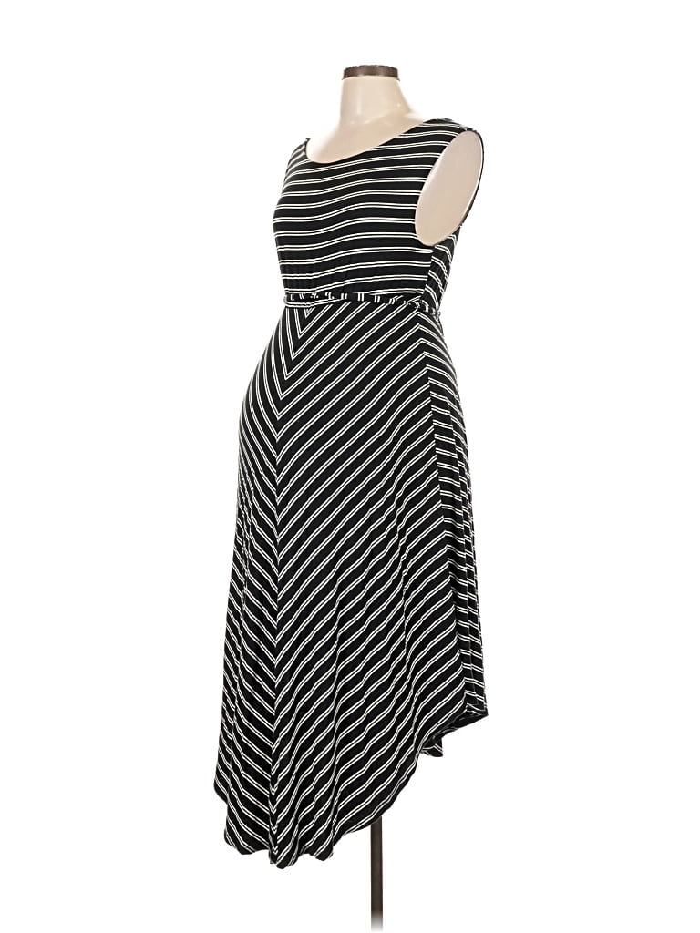 Pre-owned Isabel Maternity Casual Dress In Black