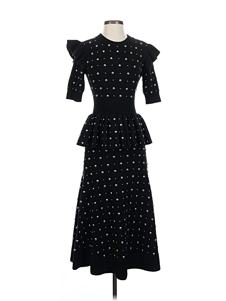 Pre-owned Michael Kors Collection Cocktail Dress In Black