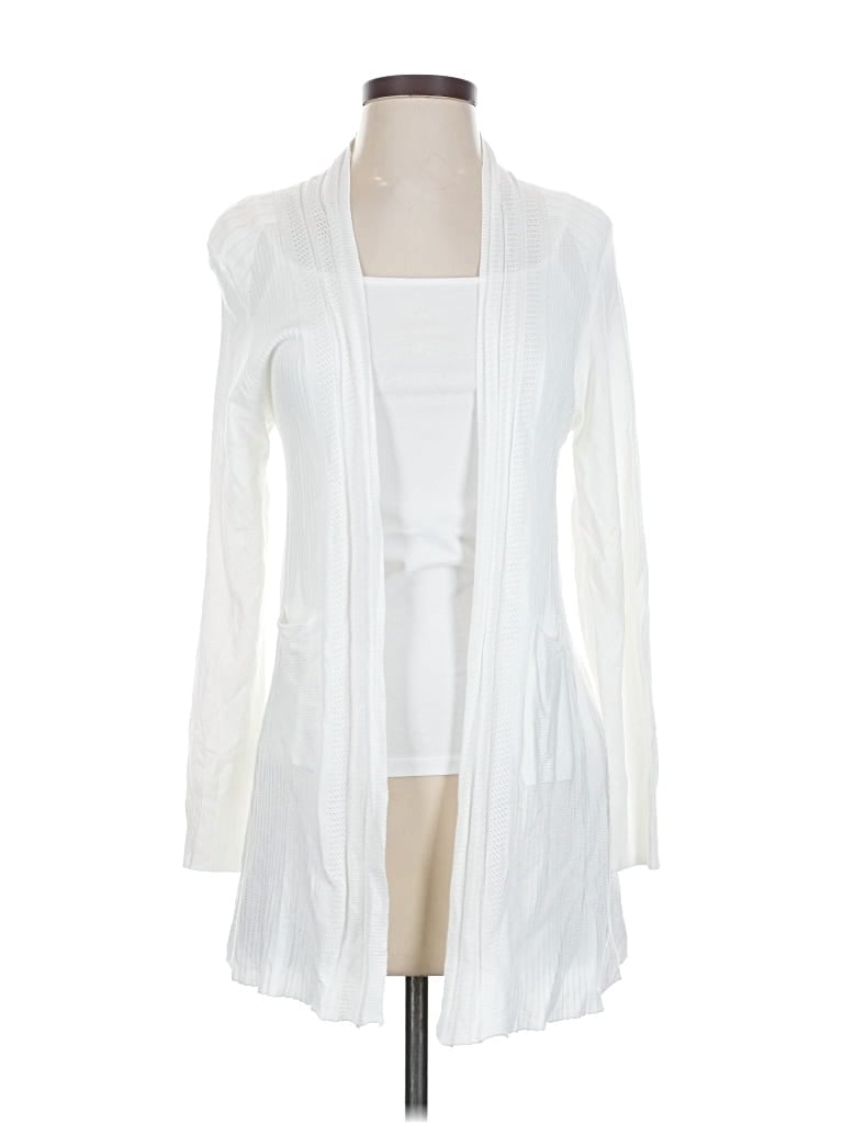 Pre-owned Northern Angel Cardigan Sweater In White