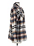 Unbranded 100% Polyester Plaid Brown Coat Size S - photo 4