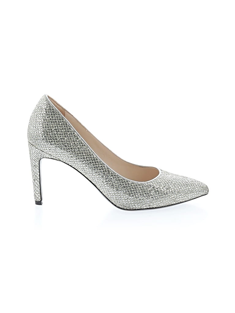 Pre-owned Cole Haan Heels In Silver