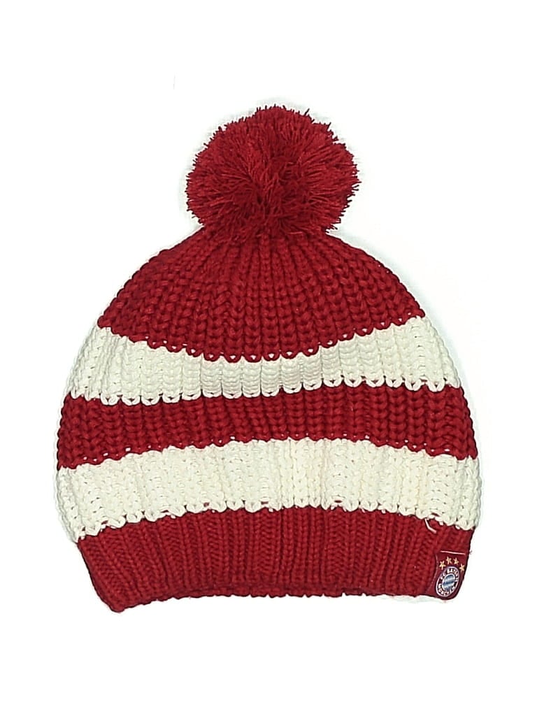 Pre-owned Assorted Brands Beanie Hat In Red
