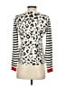 Whisper by Brodie Stripes Ivory Pullover Sweater Size S - photo 2
