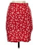 No Boundaries Print Red Casual Skirt Size XS - photo 1
