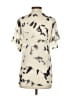 Burning Torch 100% Silk Ivory Short Sleeve Silk Top Size P (petite) - photo 2