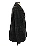 Theory Plaid Gray Black Wool Coat Size P (petite) - photo 4