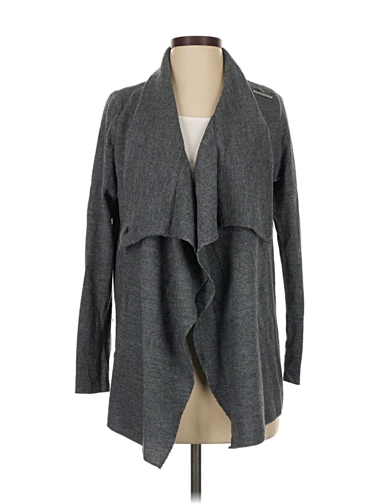 Pre-owned Tahari Long Sleeve T-shirt In Gray