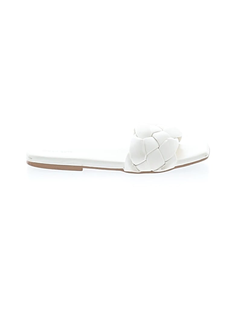Pre-owned Open Edit Sandals In White