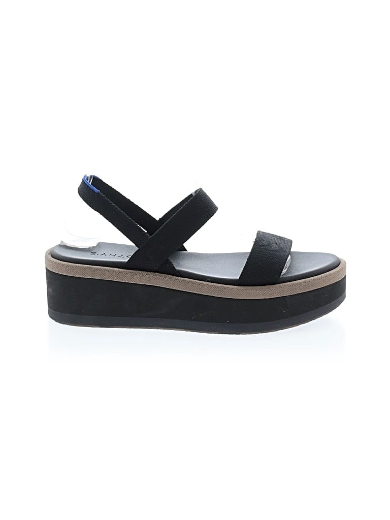 Pre-owned Rothys Sandals In Black