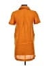 Maeve 100% Linen Orange Short Sleeve Top Size 00 (petite) - photo 2