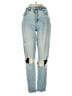 American Eagle Outfitters Color Block Blue Jeans Size 0 - photo 1