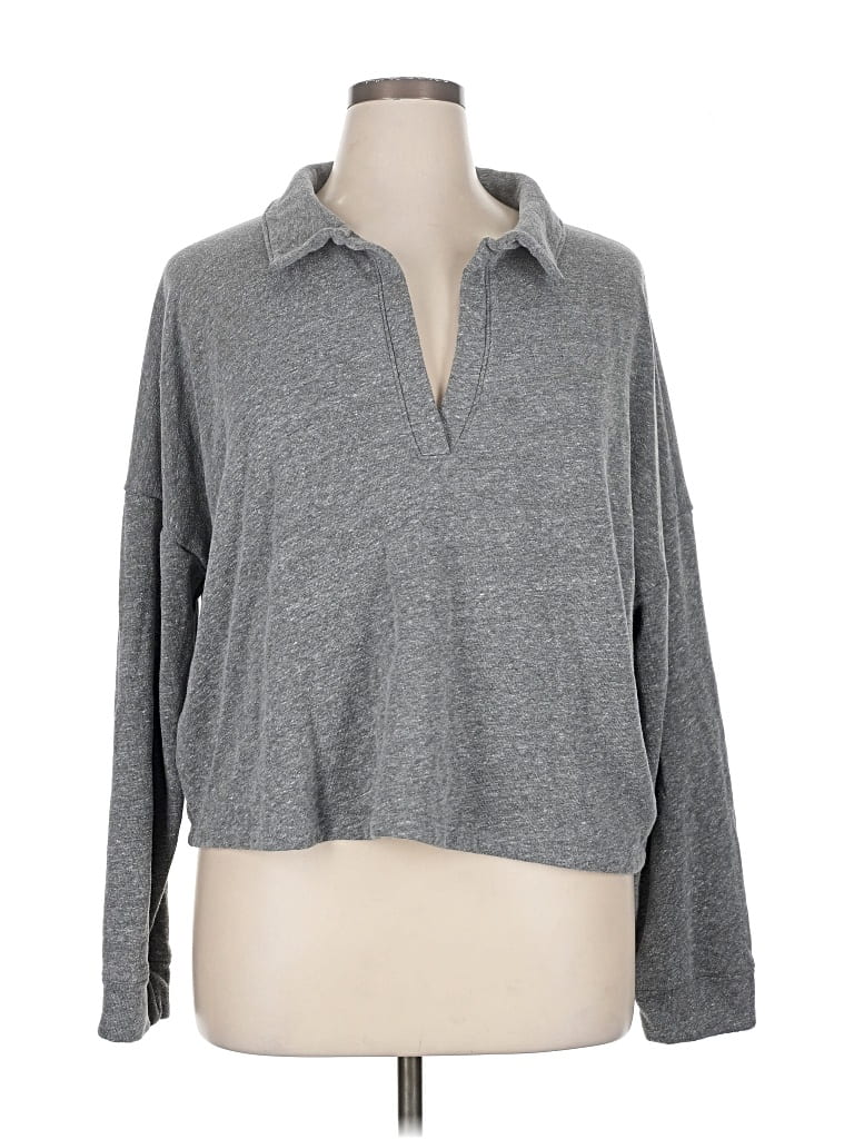 Pre-owned Year Of Ours Pullover Sweater In Gray