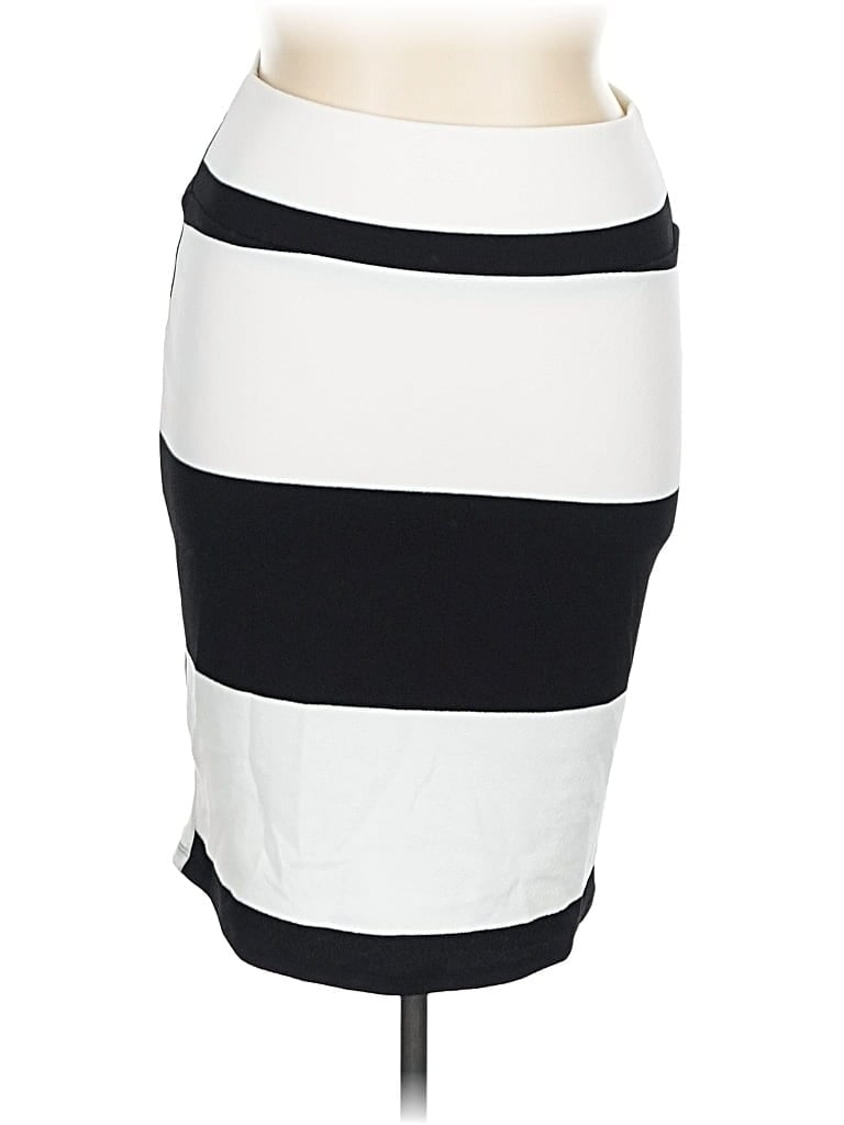 Pre-owned Lularoe Casual Skirt In White