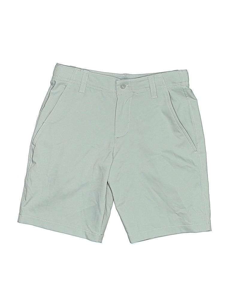 Pre-owned Under Armour Kids' Khaki Shorts In Green