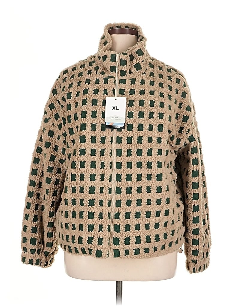 Pre-owned Fashion Jacket In Green