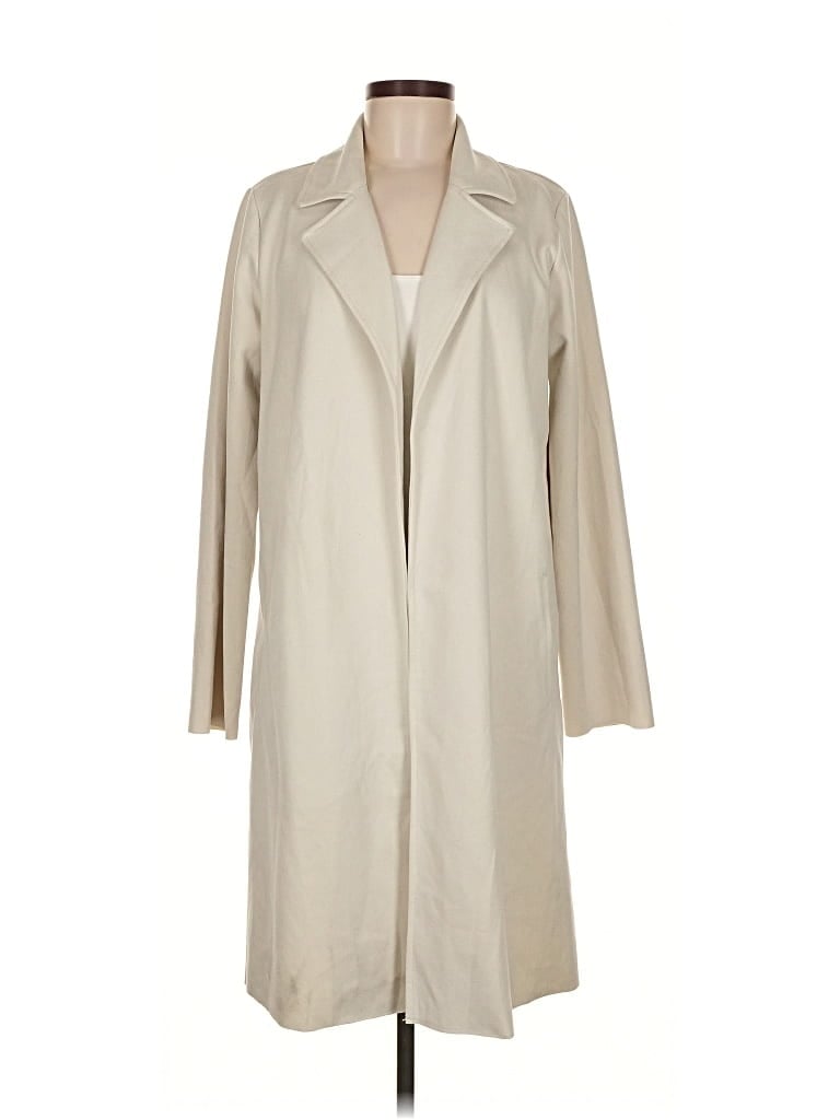 Pre-owned Philosophy Republic Clothing Trenchcoat In White
