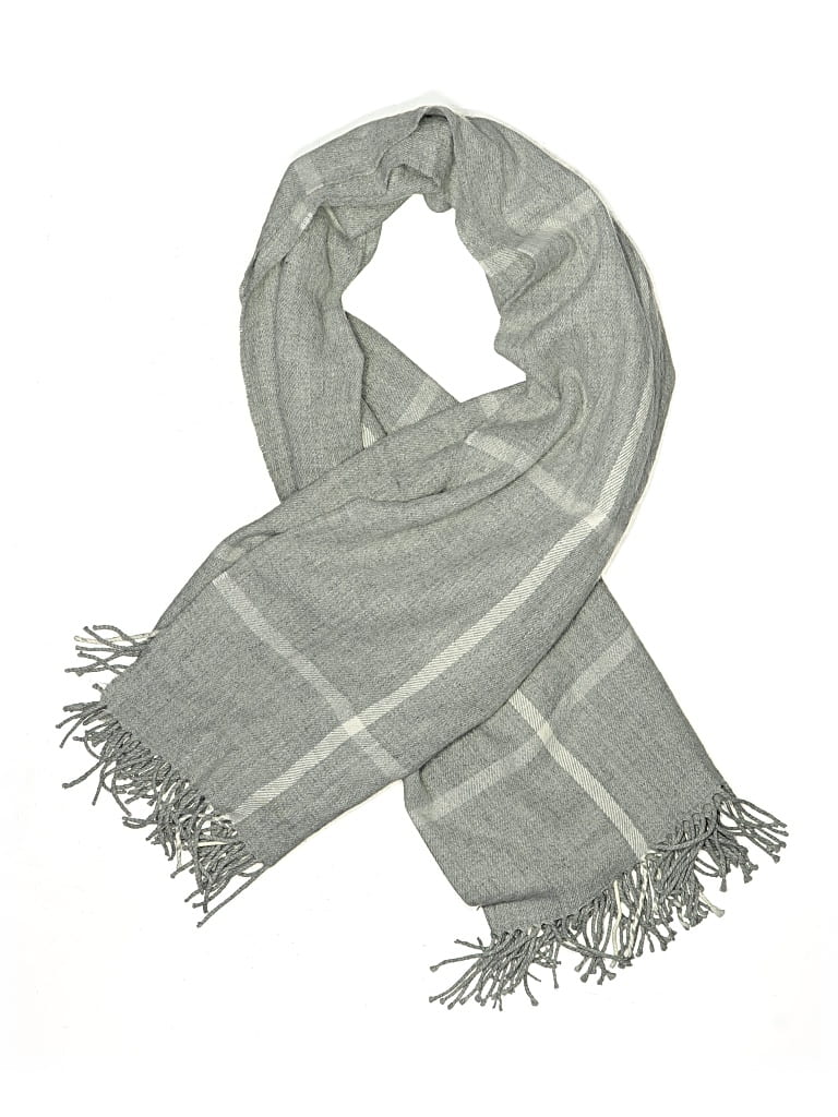 Pre-owned J.crew Factory Store Scarf In Gray
