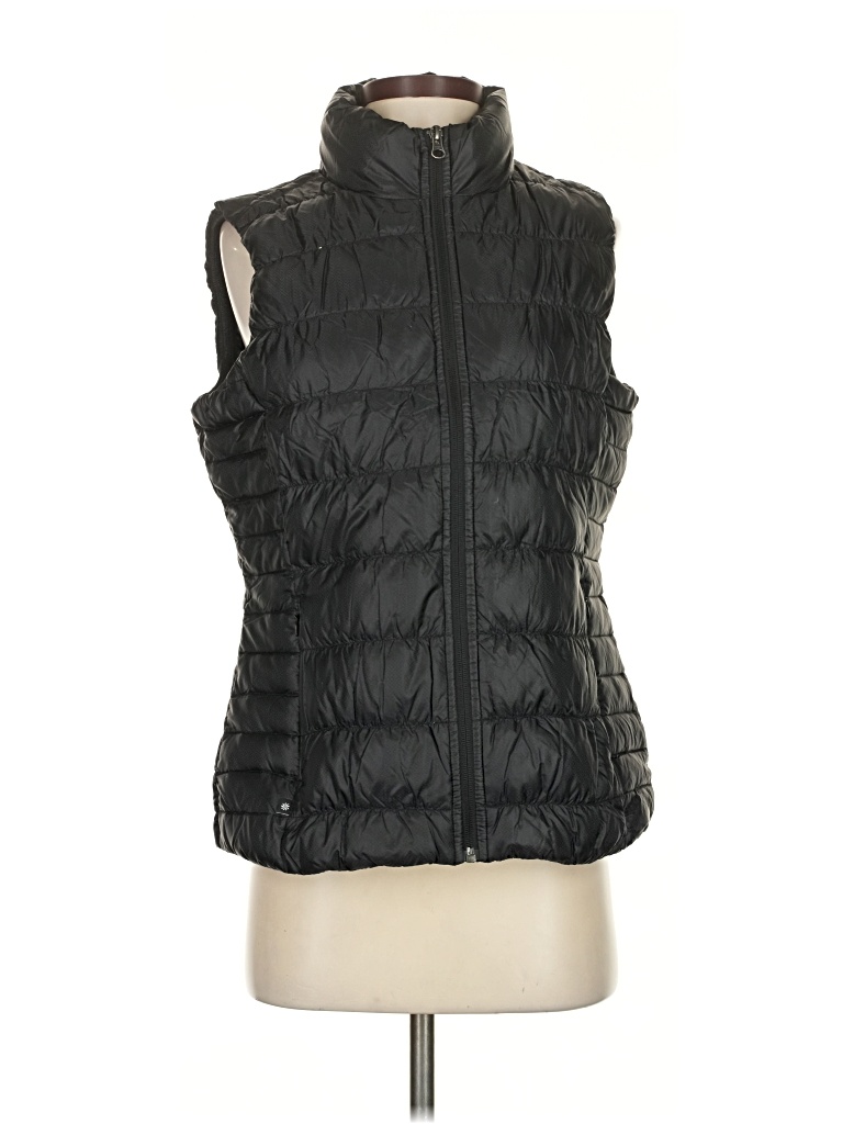 Pre-owned Athleta Vest In Black