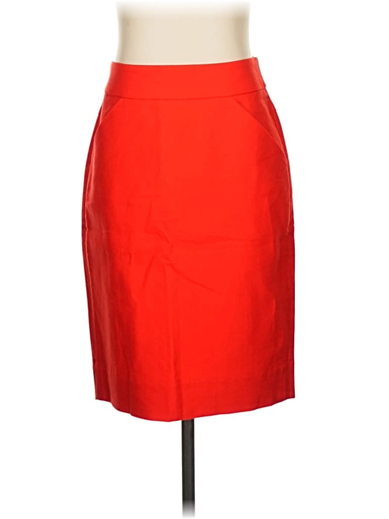 J.crew Factory Store Formal Skirt In Red