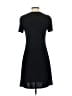 Ann Taylor 100% Polyester Solid Black Casual Dress Size S - photo 2