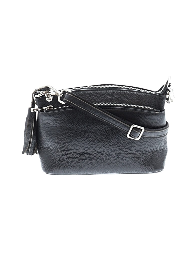 Pre-owned Assorted Brands Crossbody Bag In Black