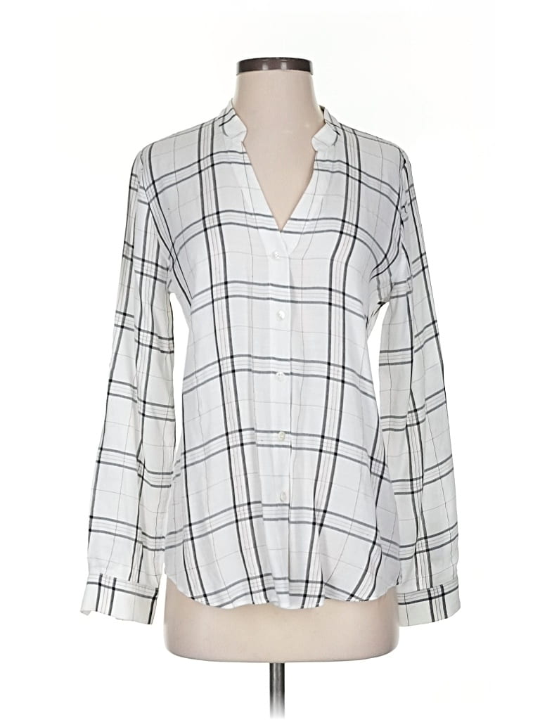 E3 BY ETCETERA Pre-owned Long Sleeve Blouse In White