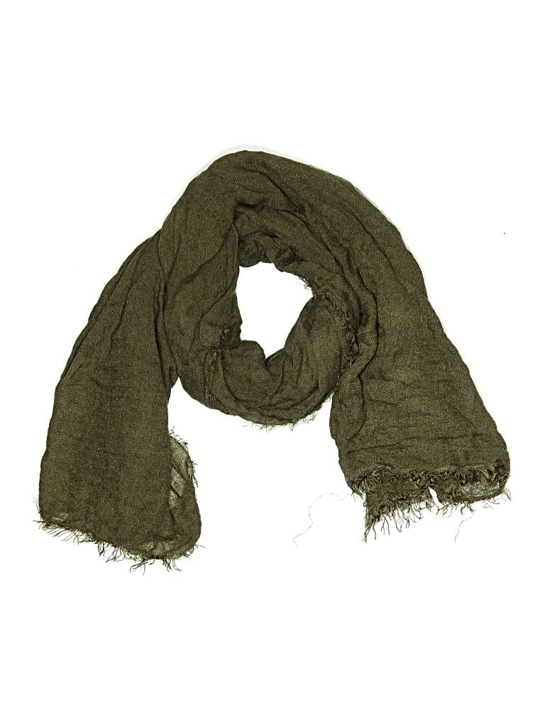 Pre-owned H&m Scarf In Green